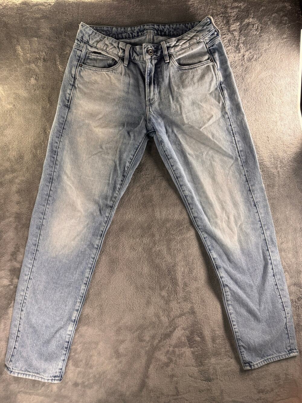 G-Star RAW Kate Boyfriend Jeans Women W26 Light Wash Denim